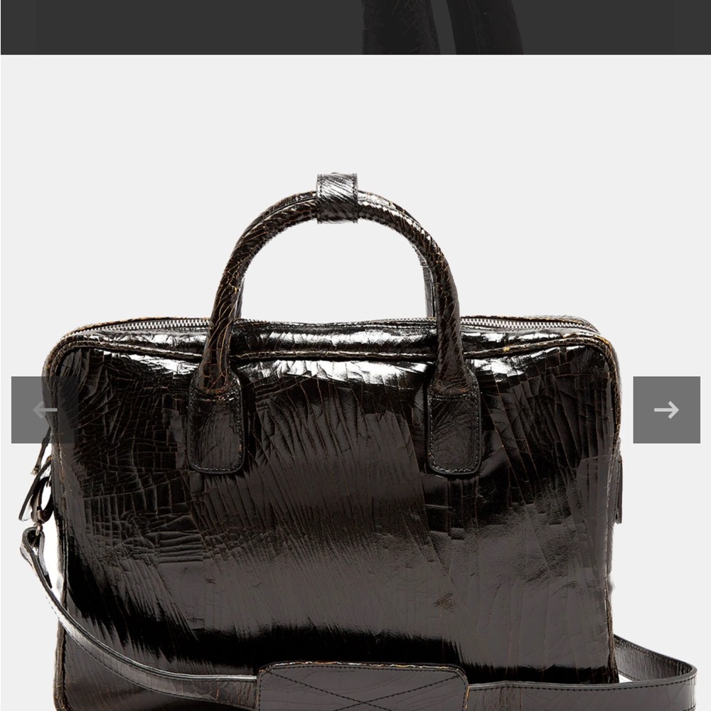 Vintage Marc Marmel mini Benny laptop briefcase